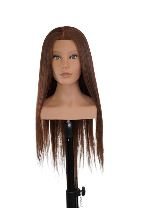 Glamstock Mannequin Head | Chestnut Brown (240g)